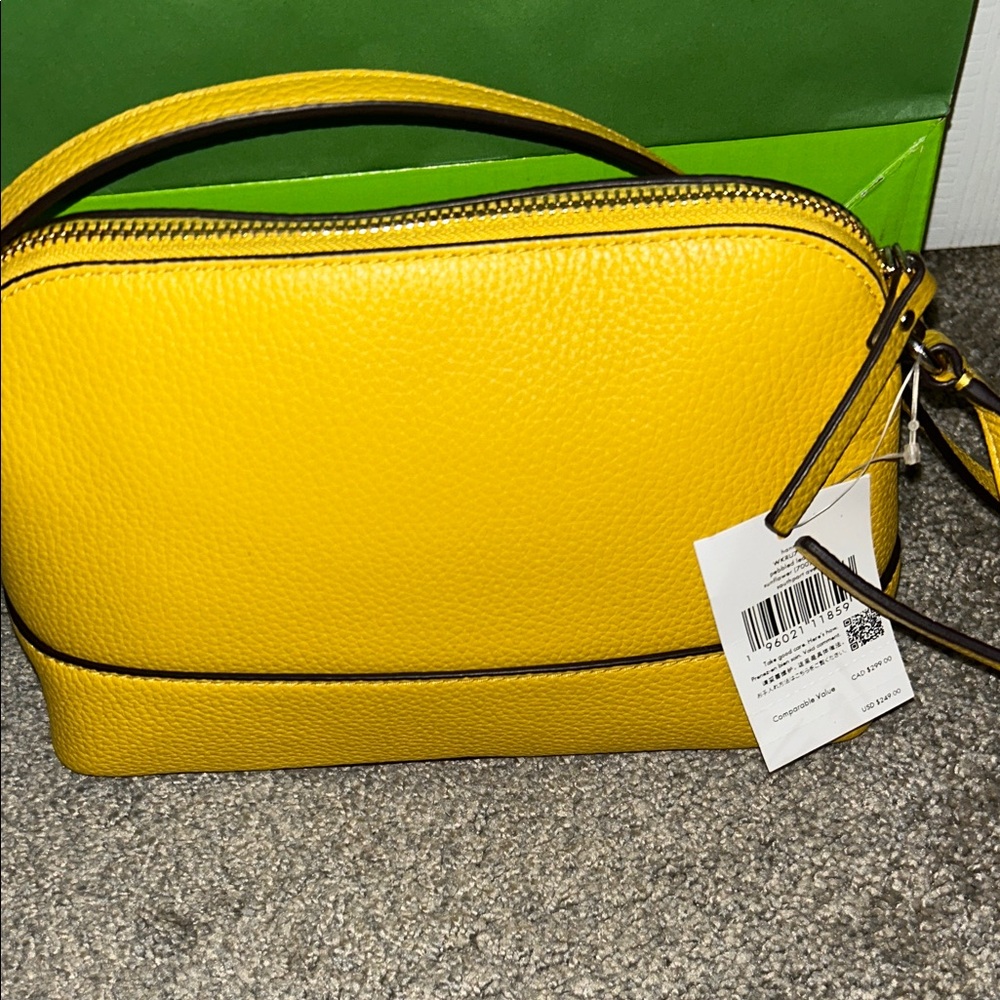 Kate Spade Vibrant Yellow Crossbody Bag - Picture 6 of 17